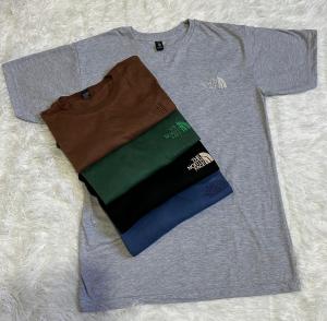 Remeras North Face Logo Bordado Algodón Peinado Premiums - Miniatura 1