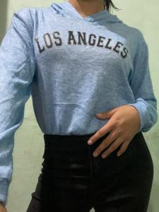 Buzos de Lanilla Oversize Croptop