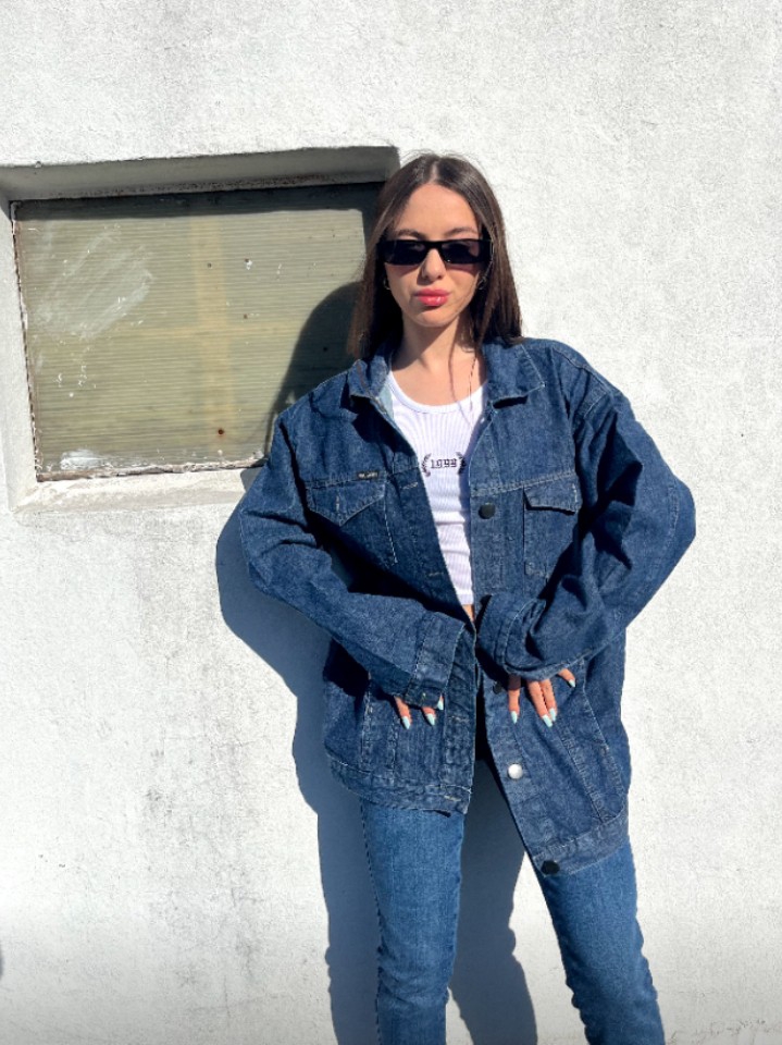 Campera Azul Over Emilia - Imagen 2