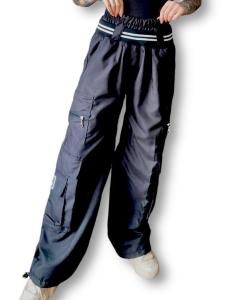 Pantalón Doble Cintura Parachute con Cargo