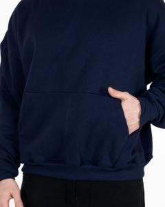 Boxy Fit Frisa Unisex Marino - Miniatura 2