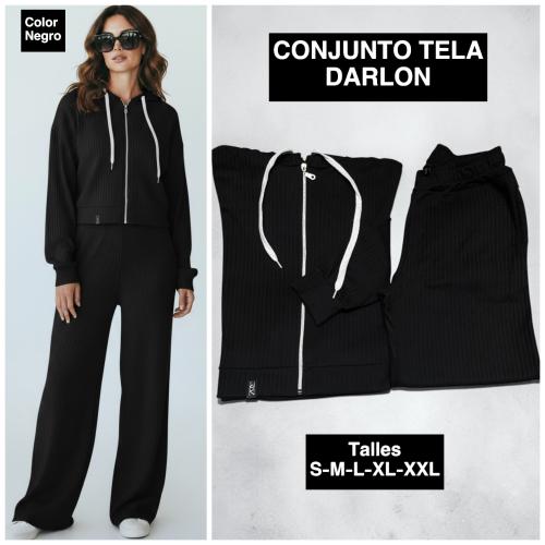 Conjunto Dama. Tela Darlon
