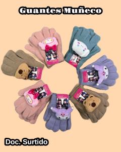 Guantes Capibara con Muñeco