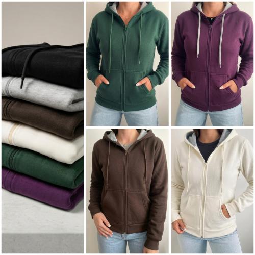 Campera Dama Friza Peinada Invisible