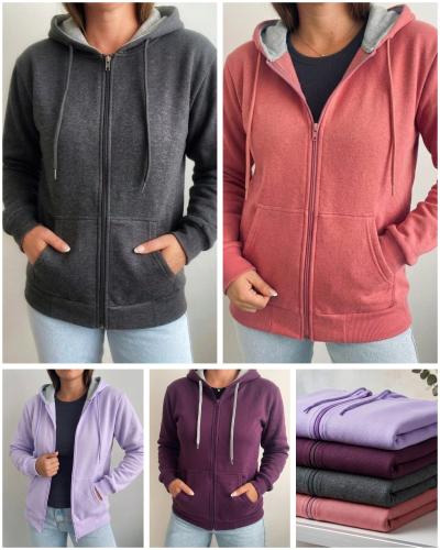 Campera Dama Friza Peinada Invisible