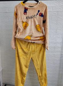 Conjunto Pijama Plush Importado - Miniatura 2