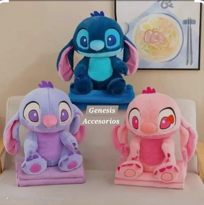 Peluches Sttish con Manta Estampada
