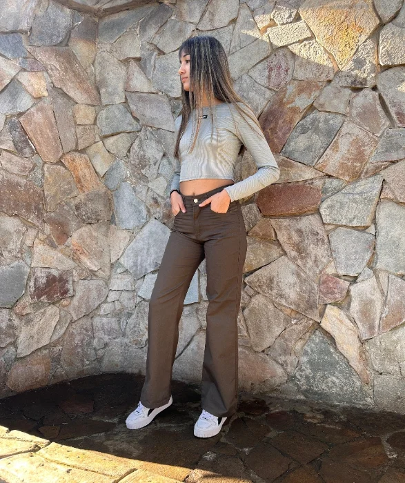 Wideleg de Gabardina
