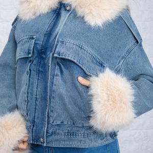 Campera de Jean Cargo Yd - Miniatura 2