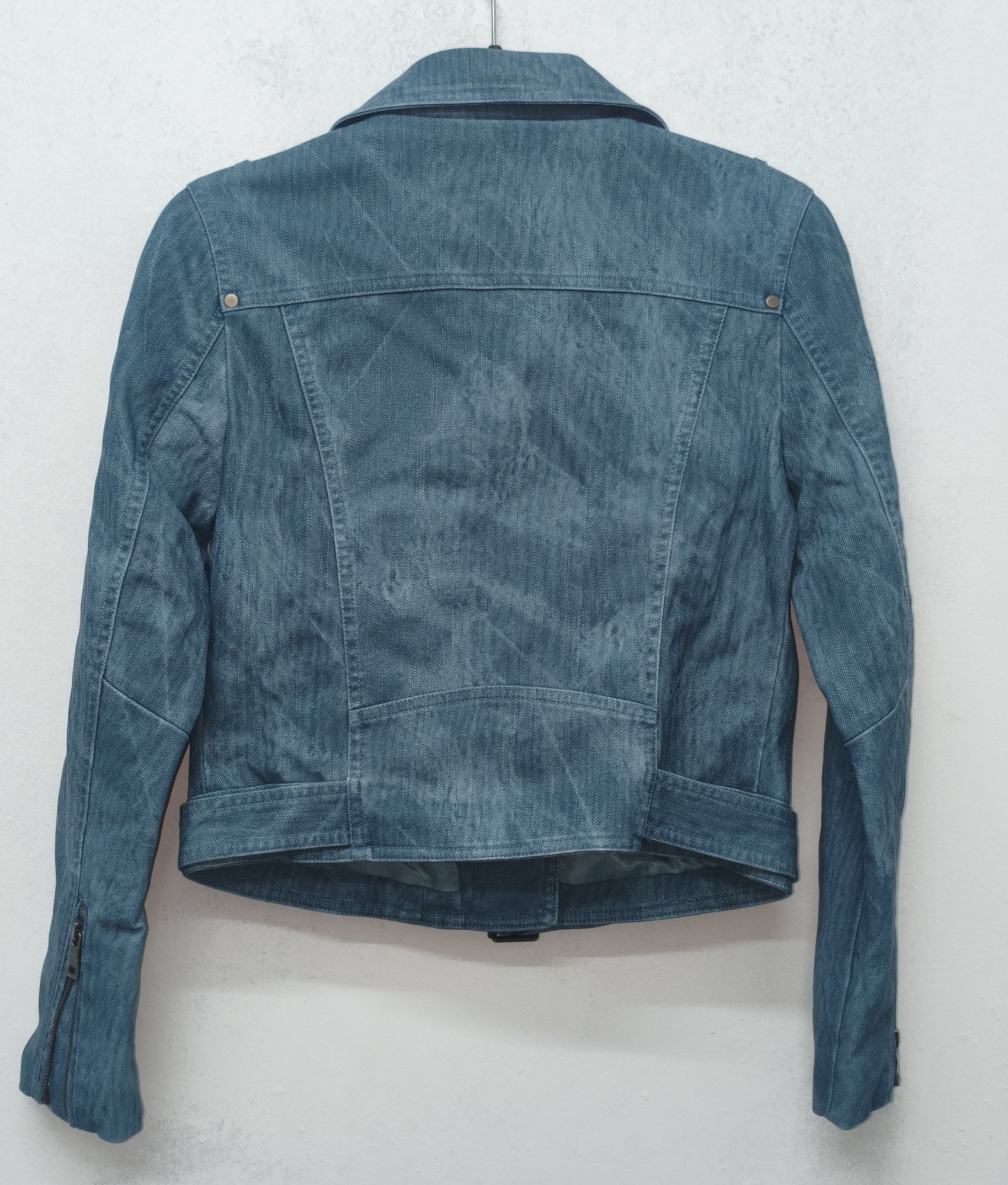 Campera Eco Cuero Efecto Jean Tmill - Imagen 2