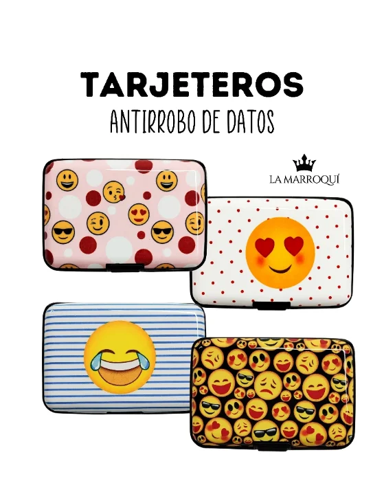 Tarjeteros Antirrobo Rfid
