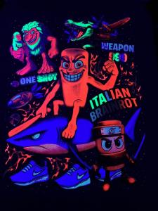 Buzos  Brainrot Italiano C Capucha - Miniatura 2