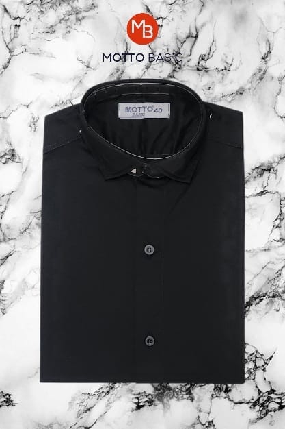 Camisa Entallada Liso M/l - Imagen 4