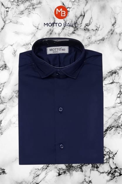 Camisa Entallada Liso M/l - Imagen 5
