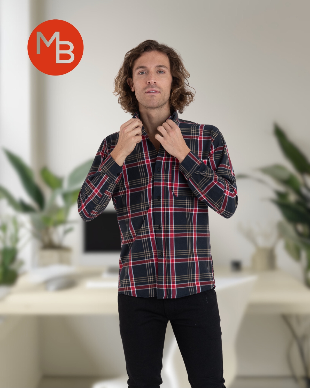 Camisa Clásica Cuadros - 3.jpg