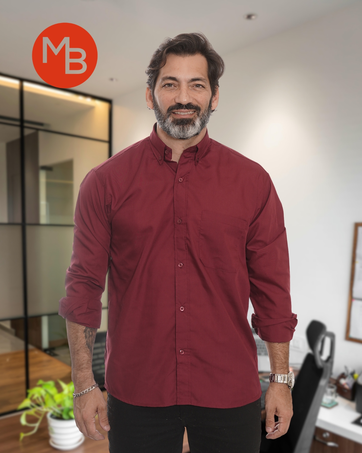 Camisa Clásica Lisa - 8.jpg