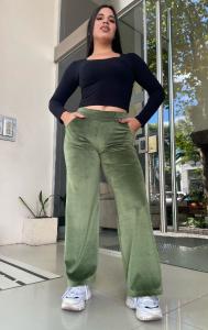 Palazo Plush de Dama