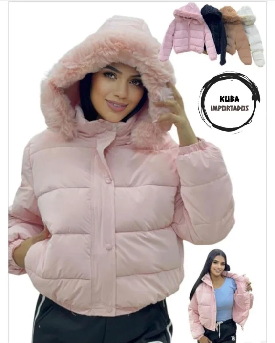 Campera Puffer Impermeable