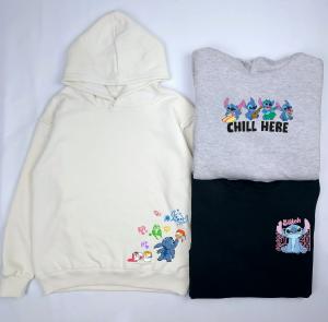 Unisex - Buzos Ovsize Diseños Stitch