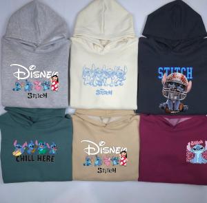 Unisex - Buzos Ovsize Diseños Stitch