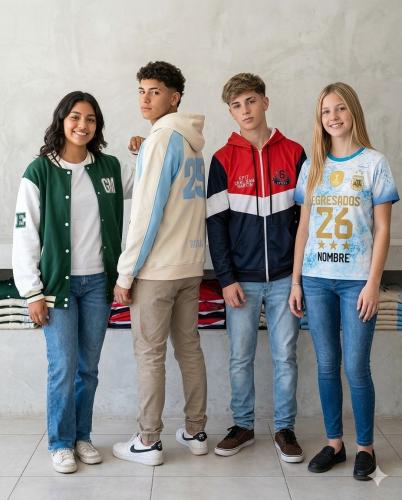 Camperas de Egresados con Remera