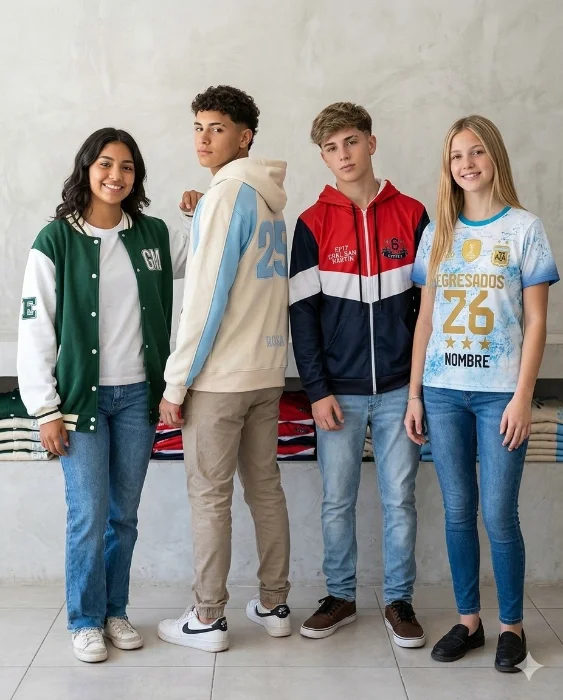 Camperas de Egresados con Remera
