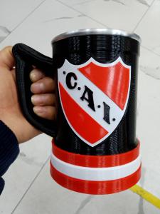 Vaso Jarra  3d Independiente un Poco de Ruido