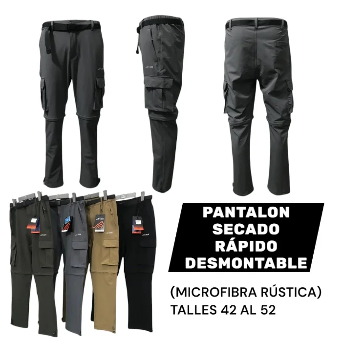 Pantalon Desmontable Micro/rustico