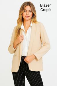 Blazer de Crepe