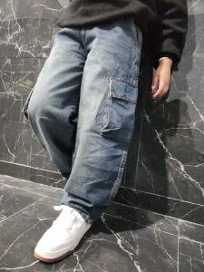 Jeans Bagi Ballon Fit de Niño - Miniatura 2