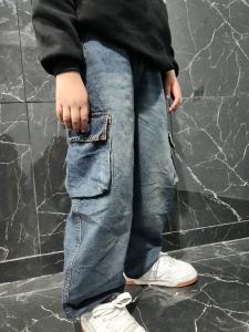 Jeans Bagi Ballon Fit de Niño - Miniatura 3