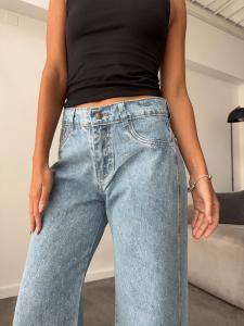 Wide Leg Celeste con Stars