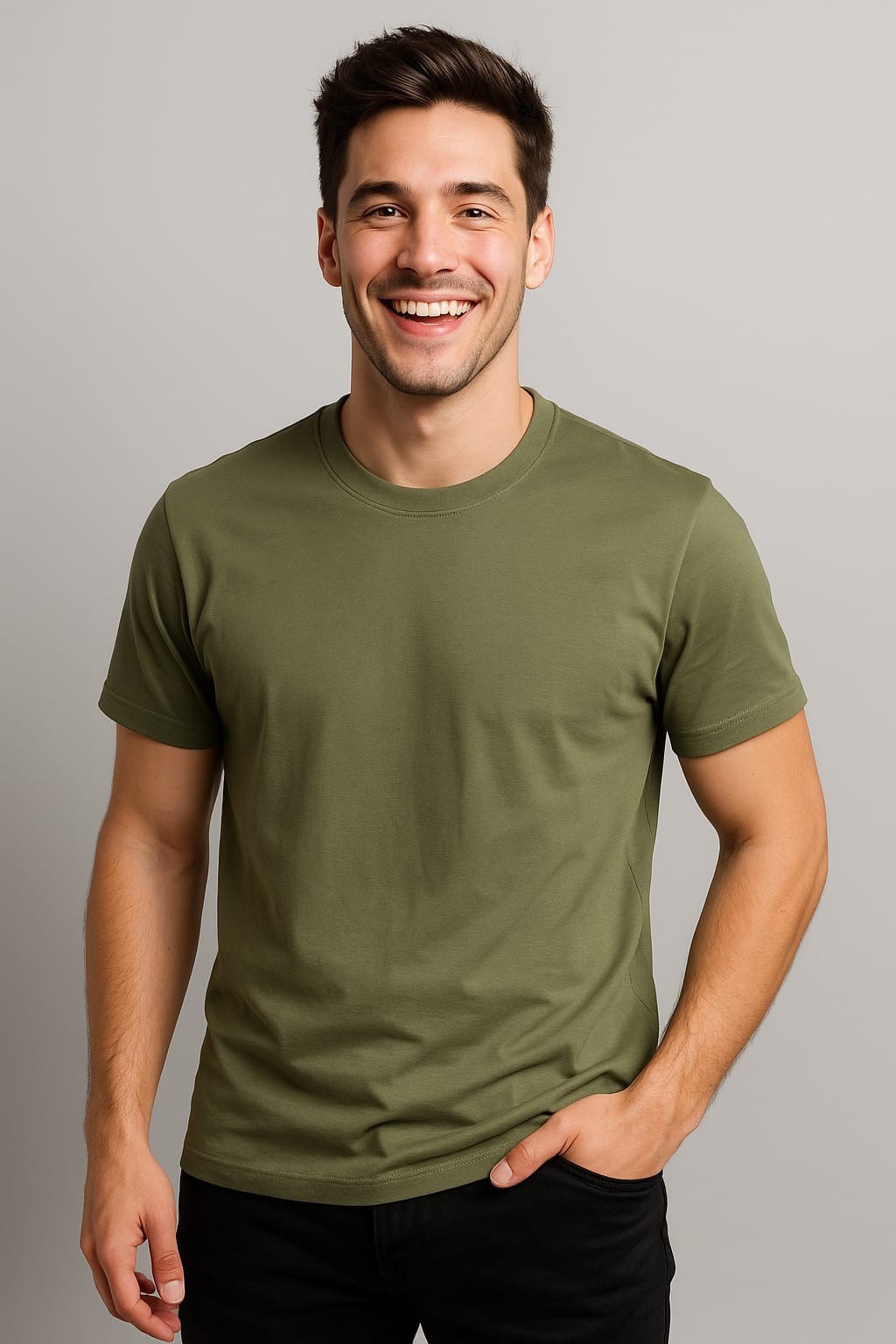 Remeras Lisas Algodón %100 - Imagen 2