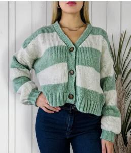 Cardigan Rayado