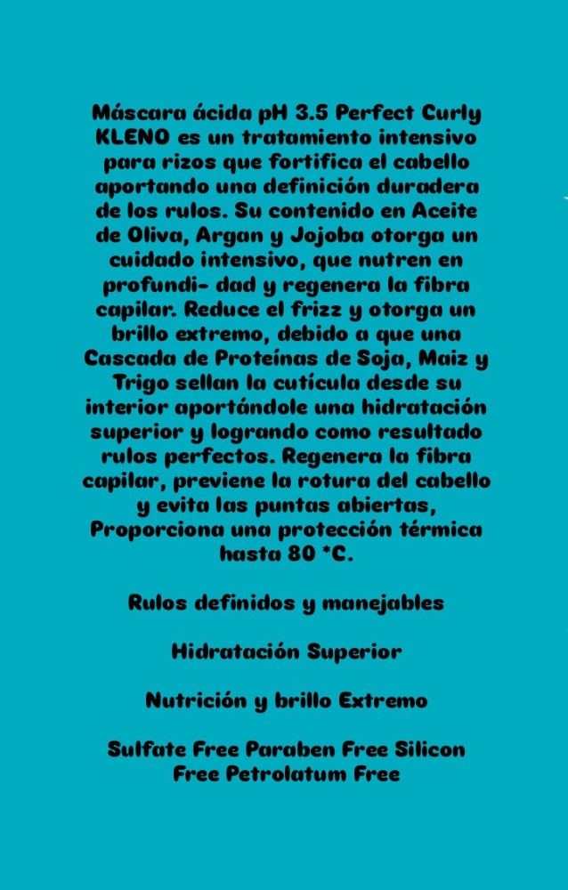 Kleno Profesional Activador de Rulos + Máscara Acida Combo - Imagen 6