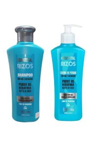 Bellissima Keratotal Rizos Dúo Shampoo + Crema de Peinar Perfumada, Excelente Calidad