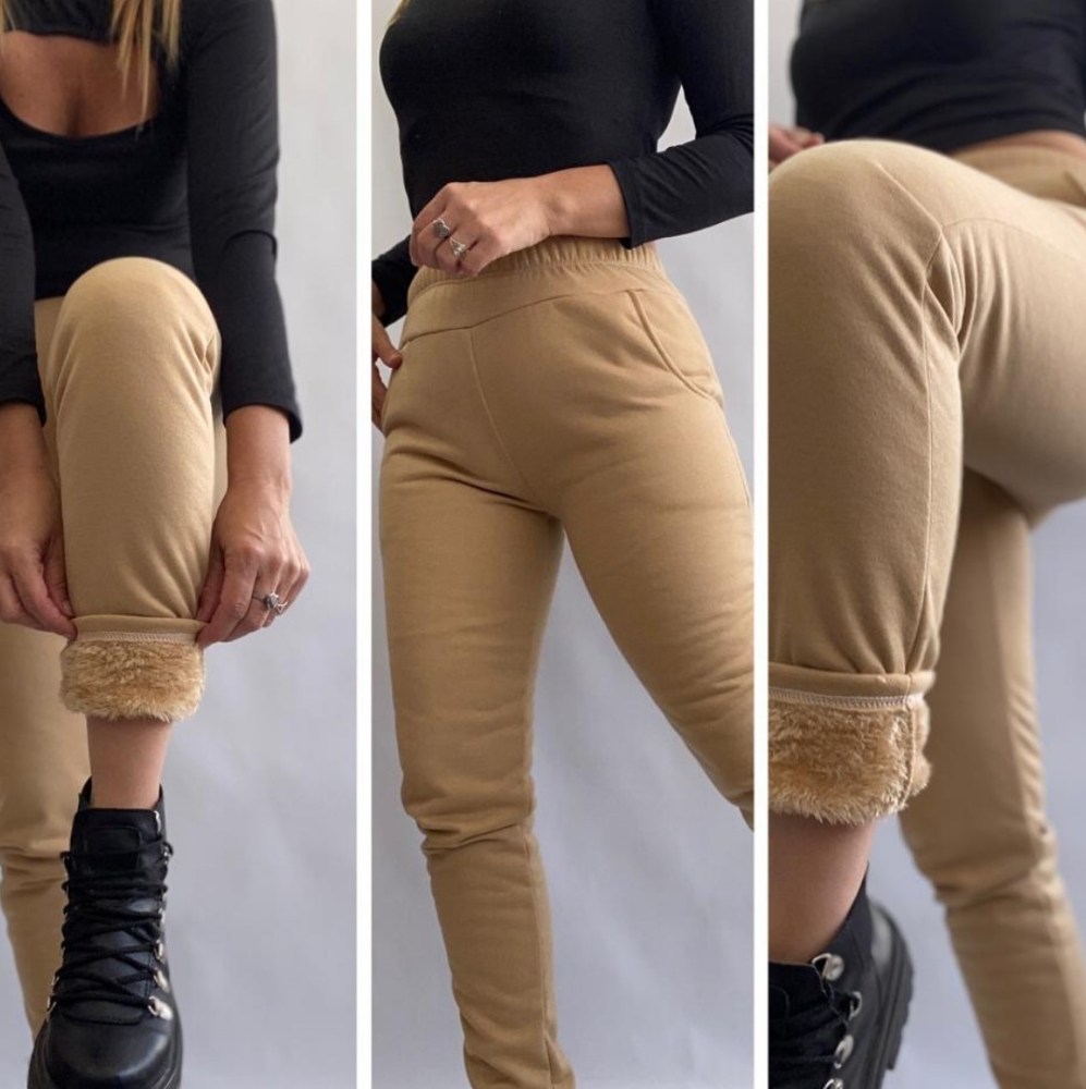 Babaucha Recto Yersey con Piel Dama - Imagen 2