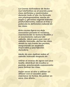 La Puissance Crema de Peinar Activadora de Rulos Co Wash - Miniatura 3