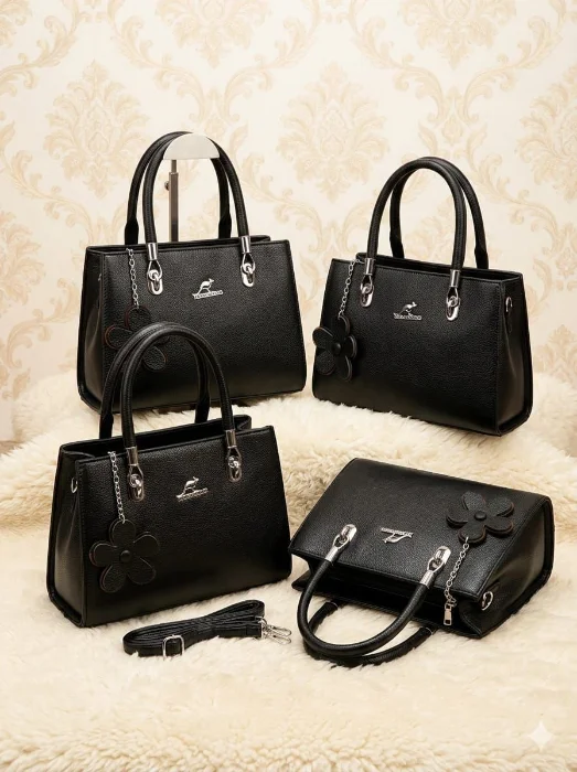 Ingreso Cartera Morral con Tira Larga y Monedero de Cuero Pu
