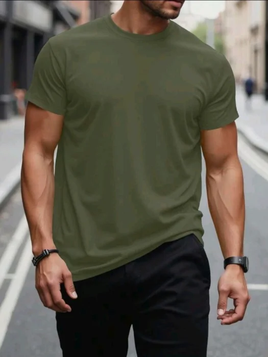 Remeras Basicas Algodón Peinado