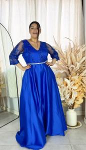 Vestido Talle Especial de Fiesta Importado