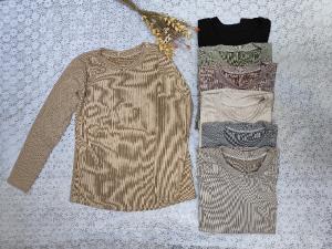 Talles Especiales Remera Darlón Rayado Dama - Miniatura 1
