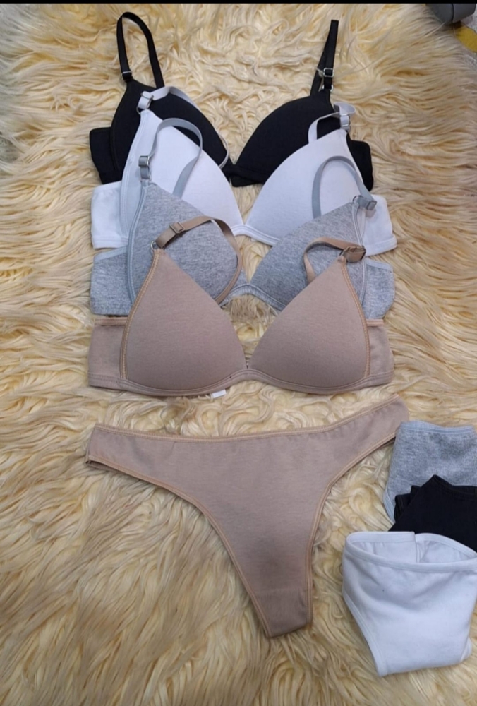 2x Conjunto Triangulo Algodon - Imagen 2