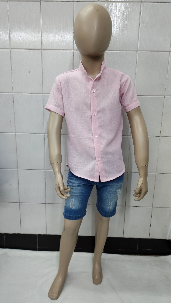 Camisas Polina Liso Ñiño Cuello Mao Calidad Premium - Imagen 4