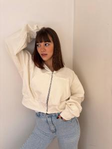 Campera Oversize Frizada - Miniatura 3