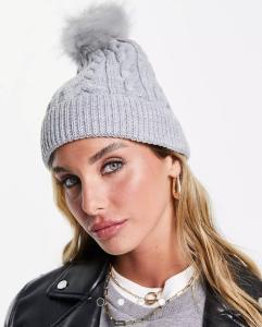 Gorros Lana Tejido  con Abrigo