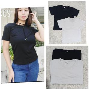 Remeras de Dama Disponibles Color Negro y Blanco