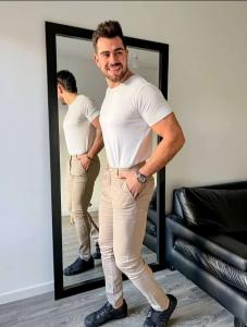 Corte Chino Kaki