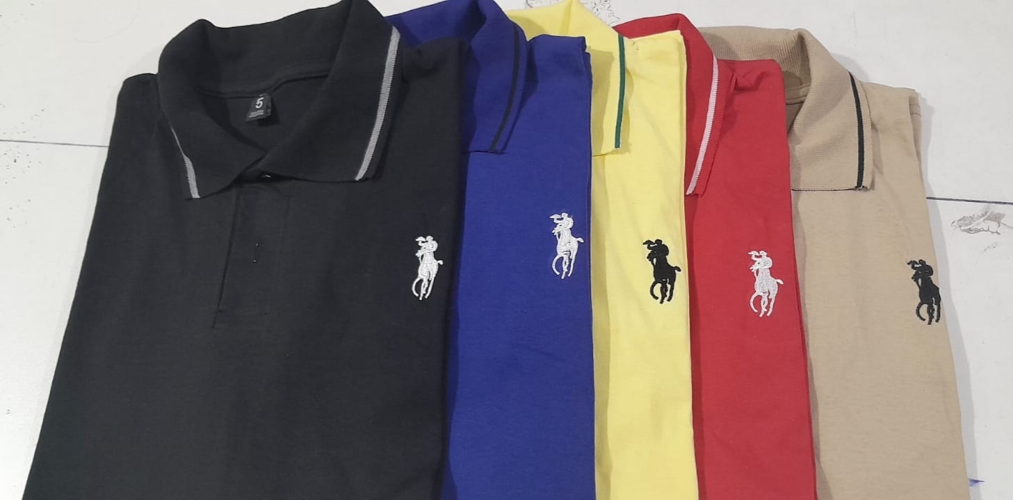 Chombas Polo Algodón Peinada Bordadas - Imagen 2