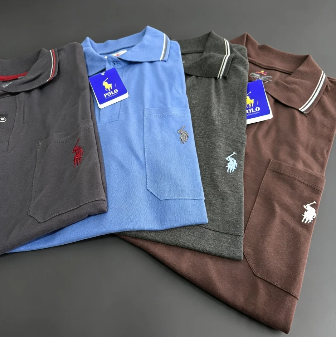 Chombas Polo Algodón Peinada Bordadas - Imagen 2